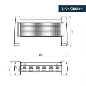 Kumtel Quartz Isıtıcı 1500 Watt KS-2820 buyuk 3